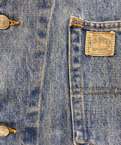 POLO COUNTRY（ポロカントリー）POLO COUNTRY (ポロカントリー) デニムジャケット スカイブルー サイズ:Lの古着・服飾アイテム