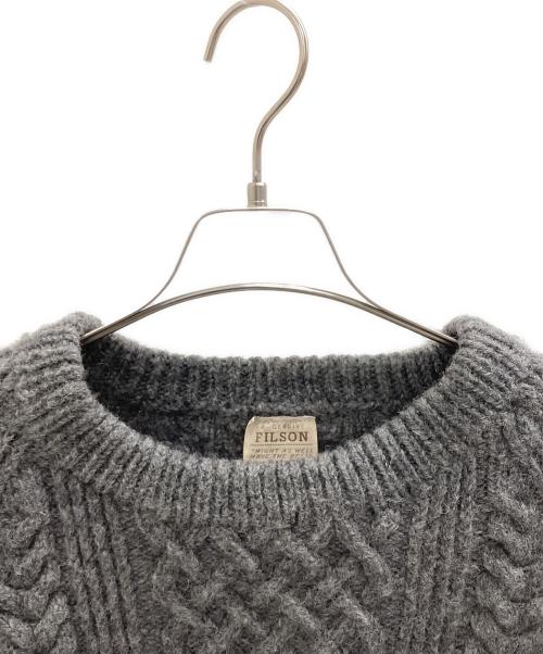 FILSON GARMENT（フィルソン ガーメント）FILSON GARMENT (フィルソン ガーメント) 厚手ニット グレー サイズ:不明の古着・服飾アイテム