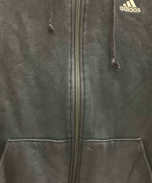 adidas（アディダス）adidas (アディダス) ジップパーカー ネイビー サイズ:Lの古着・服飾アイテム