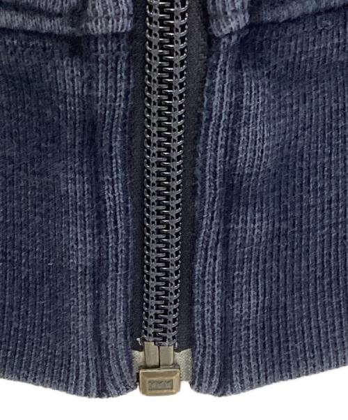 adidas（アディダス）adidas (アディダス) ジップパーカー ネイビー サイズ:Lの古着・服飾アイテム