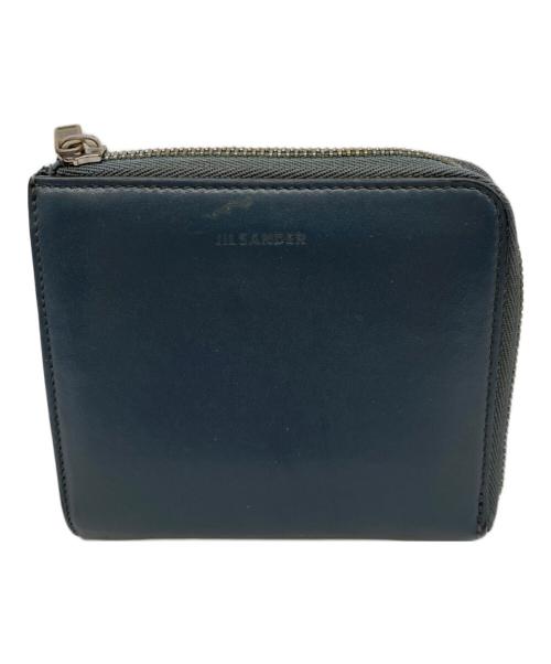 JIL SANDER（ジルサンダー）JIL SANDER (ジルサンダー) CREDIT CARD PURSE ネイビーの古着・服飾アイテム