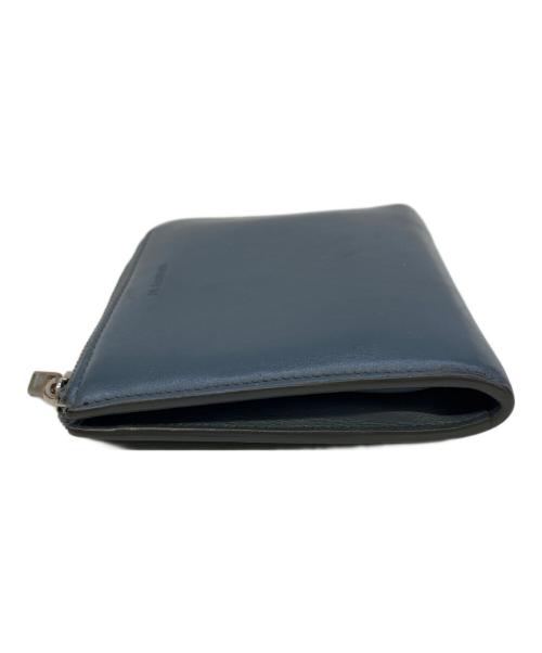 JIL SANDER（ジルサンダー）JIL SANDER (ジルサンダー) CREDIT CARD PURSE ネイビーの古着・服飾アイテム