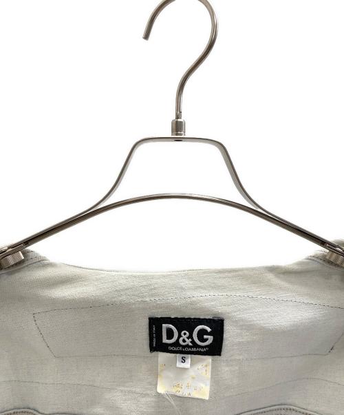 DOLCE & GABBANA（ドルチェ＆ガッバーナ）DOLCE & GABBANA (ドルチェ＆ガッバーナ) デニムジャケット スカイブルー サイズ:Sの古着・服飾アイテム