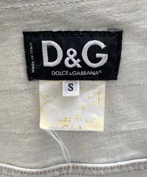 DOLCE & GABBANA（ドルチェ＆ガッバーナ）DOLCE & GABBANA (ドルチェ＆ガッバーナ) デニムジャケット スカイブルー サイズ:Sの古着・服飾アイテム