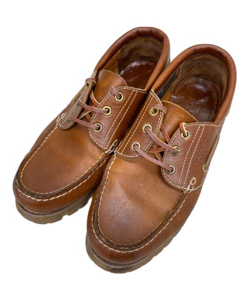 POLO CAPTAIN（ポロ キャプテン）POLO CAPTAIN (ポロ キャプテン) モカシンシューズ ブラウン サイズ:Mの古着・服飾アイテム