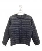 mont-bellモンベル）の古着「スペリオダウン ラウンドネックジャケット Men's」｜ブラック