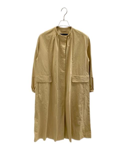 martinique（マルティニーク）martinique (マルティニーク) ノーカラーコート ブラウン サイズ:不明の古着・服飾アイテム