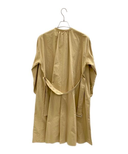 martinique（マルティニーク）martinique (マルティニーク) ノーカラーコート ブラウン サイズ:不明の古着・服飾アイテム