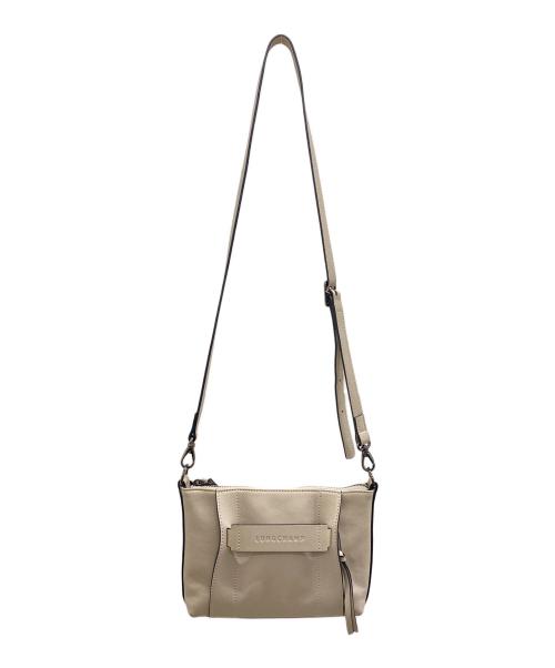 LONGCHAMP（ロンシャン）LONGCHAMP (ロンシャン) ロンシャン3D S トップハンドルバッグ グレーの古着・服飾アイテム