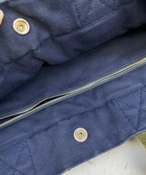 HERMES（エルメス）HERMES (エルメス) トートバッグ ネイビーの古着・服飾アイテム
