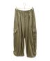 MAISON SPECIAL（メゾンスペシャル）の古着「23AW Prime-Wide Wool Chambray Cargo Pants」｜グリーン