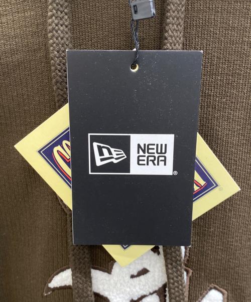 New Era（ニューエラ）New Era (ニューエラ) プルオーバーパーカー ブラウン サイズ:S 未使用品の古着・服飾アイテム