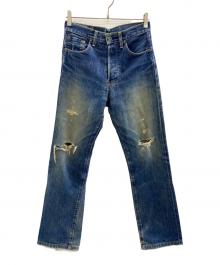 LEVI'S（リーバイス）の古着「ダメージ加工デニムパンツ」｜ブルー