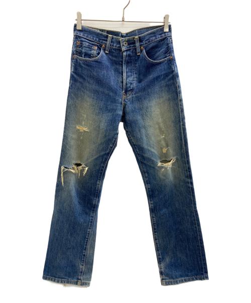 LEVI'S（リーバイス）LEVI'S (リーバイス) ダメージ加工デニムパンツ ブルー サイズ:W29の古着・服飾アイテム
