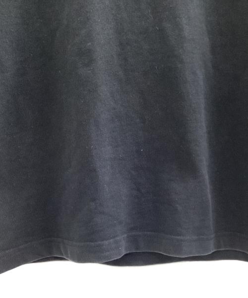 stussy（ステューシー）stussy (ステューシー) Ss Ringer Tee（リンガーTシャツ） ブラック×グレー サイズ:Mの古着・服飾アイテム