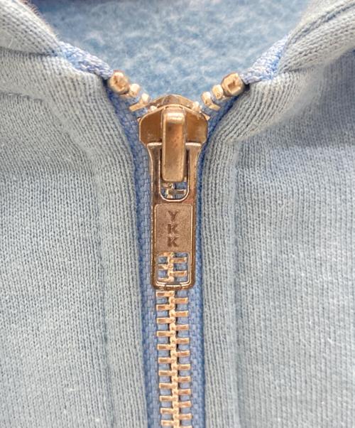SUPREME（シュプリーム）SUPREME (シュプリーム) Small Box Zip Up Hooded Sweatshirt ’Lite Blue’ スカイブルー サイズ:Mの古着・服飾アイテム