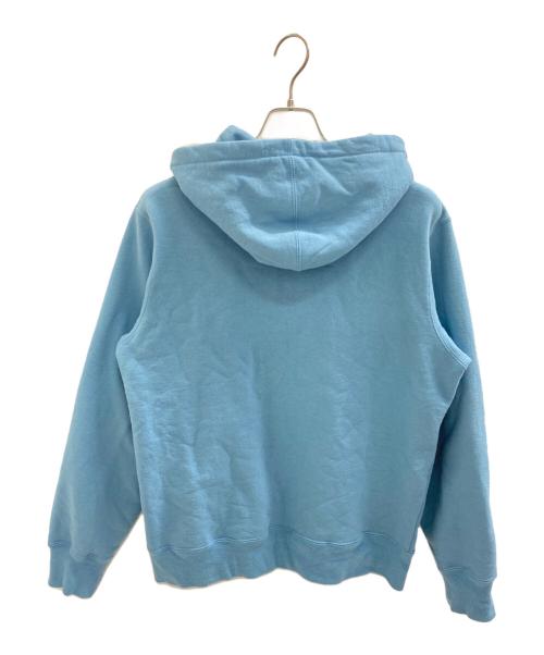 SUPREME（シュプリーム）SUPREME (シュプリーム) Small Box Zip Up Hooded Sweatshirt ’Lite Blue’ スカイブルー サイズ:Mの古着・服飾アイテム