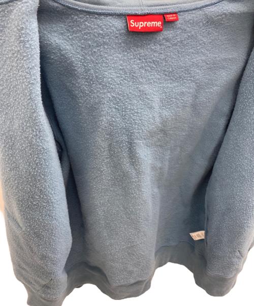 SUPREME（シュプリーム）SUPREME (シュプリーム) Small Box Zip Up Hooded Sweatshirt ’Lite Blue’ スカイブルー サイズ:Mの古着・服飾アイテム