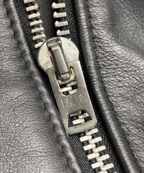 PERFECTO by Schott（パーフェクト バイ ショット）PERFECTO by Schott (パーフェクト バイ ショット) ダブルライダースジャケット ブラック サイズ:38の古着・服飾アイテム