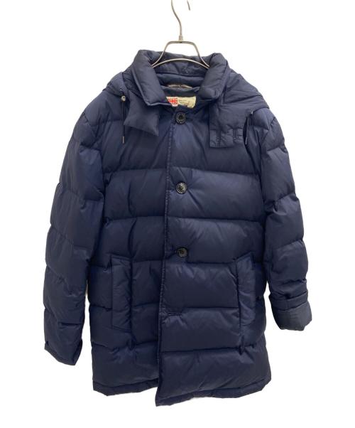 Traditional Weatherwear（トラディショナルウェザーウェア）Traditional Weatherwear (トラディショナルウェザーウェア) DERBY HOOD DOWN ネイビー サイズ:38の古着・服飾アイテム
