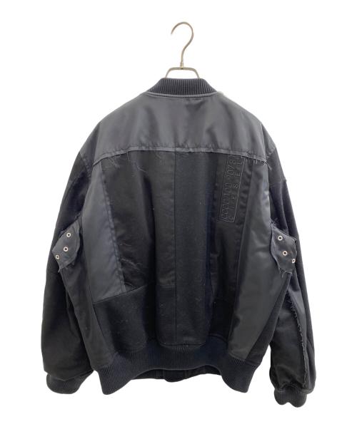 DIESEL（ディーゼル）DIESEL (ディーゼル) ボンバージャケット ブラック サイズ:Lの古着・服飾アイテム