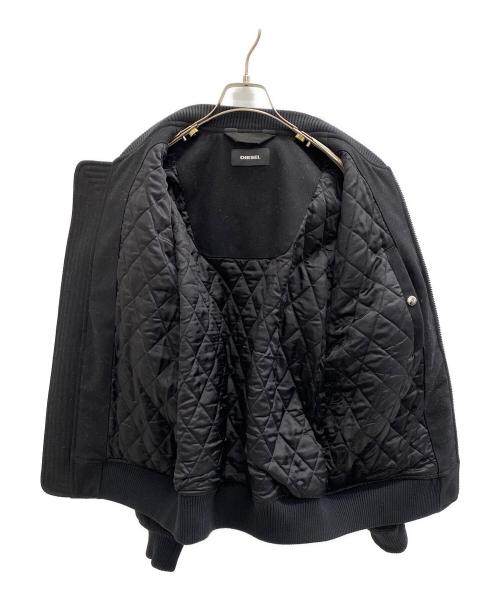 DIESEL（ディーゼル）DIESEL (ディーゼル) ボンバージャケット ブラック サイズ:Lの古着・服飾アイテム