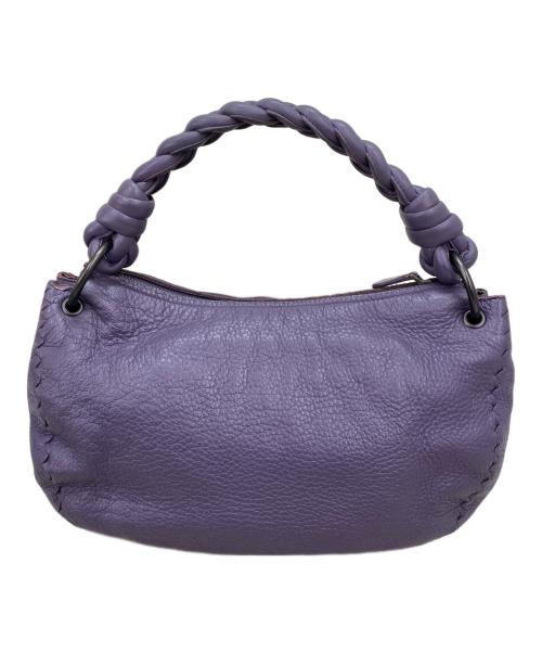 BOTTEGA VENETA（ボッテガベネタ）BOTTEGA VENETA (ボッテガベネタ) ホーボーハンドバッグ パープルの古着・服飾アイテム