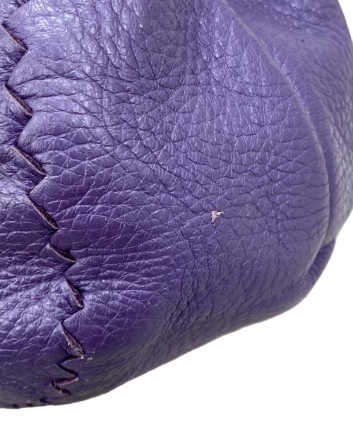 BOTTEGA VENETA（ボッテガベネタ）BOTTEGA VENETA (ボッテガベネタ) ホーボーハンドバッグ パープルの古着・服飾アイテム