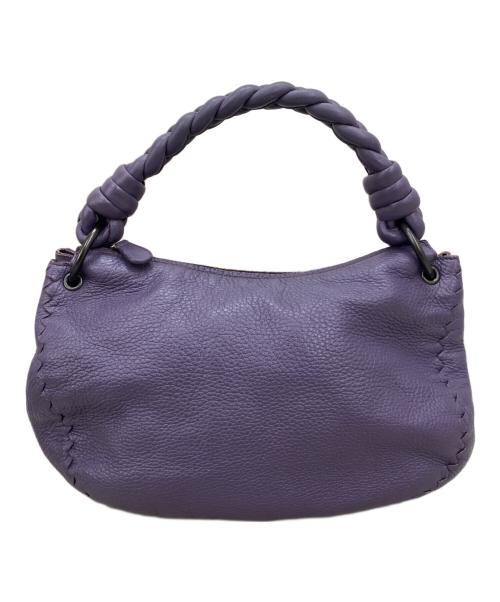 BOTTEGA VENETA（ボッテガベネタ）BOTTEGA VENETA (ボッテガベネタ) ホーボーハンドバッグ パープルの古着・服飾アイテム