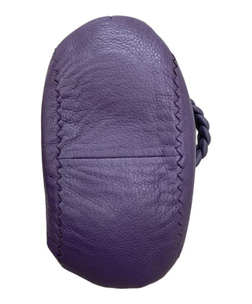 BOTTEGA VENETA（ボッテガベネタ）BOTTEGA VENETA (ボッテガベネタ) ホーボーハンドバッグ パープルの古着・服飾アイテム