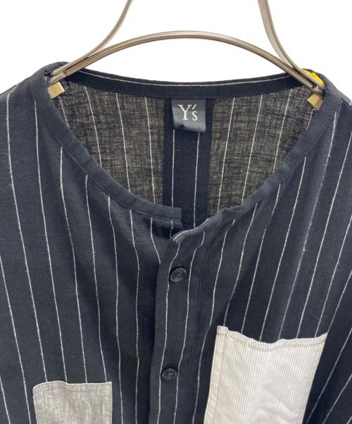 Y's（ワイズ）Y's (ワイズ) シャツワンピース ブラック サイズ:2の古着・服飾アイテム