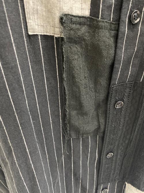 Y's（ワイズ）Y's (ワイズ) シャツワンピース ブラック サイズ:2の古着・服飾アイテム
