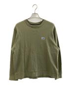 Patagoniaパタゴニア）の古着「デイリー・クルーネック・スウェットシャツ」｜カーキ