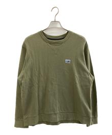 Patagonia（パタゴニア）の古着「デイリー・クルーネック・スウェットシャツ」｜カーキ