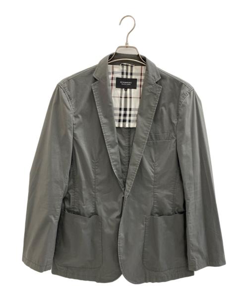 BURBERRY BLACK LABEL（バーバリーブラックレーベル）BURBERRY BLACK LABEL (バーバリーブラックレーベル) 2Bジャケット グレー サイズ:Lの古着・服飾アイテム