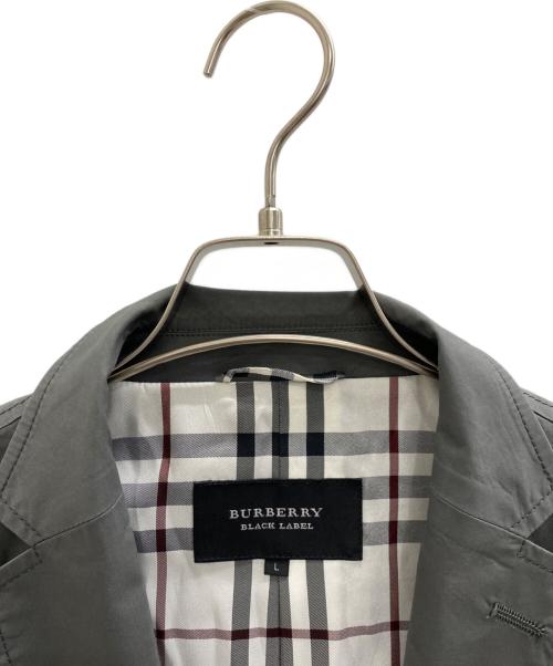 BURBERRY BLACK LABEL（バーバリーブラックレーベル）BURBERRY BLACK LABEL (バーバリーブラックレーベル) 2Bジャケット グレー サイズ:Lの古着・服飾アイテム