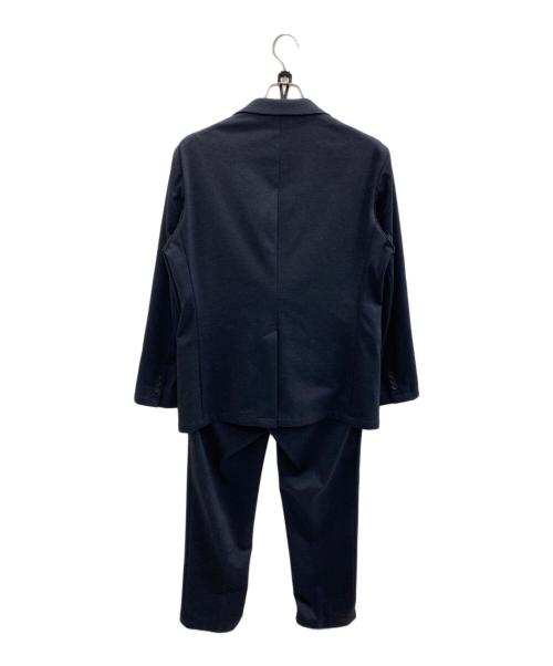 UNITED ARROWS（ユナイテッドアローズ）UNITED ARROWS (ユナイテッドアローズ) シャークスキン ジャージ UA COZY ウォッシャブル ストレッチ ネイビー サイズ:XLの古着・服飾アイテム