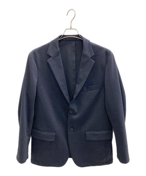 UNITED ARROWS（ユナイテッドアローズ）UNITED ARROWS (ユナイテッドアローズ) シャークスキン ジャージ UA COZY ウォッシャブル ストレッチ ネイビー サイズ:XLの古着・服飾アイテム