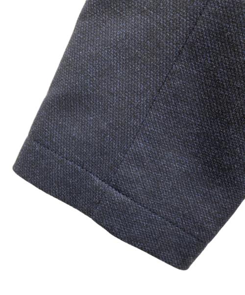 UNITED ARROWS（ユナイテッドアローズ）UNITED ARROWS (ユナイテッドアローズ) シャークスキン ジャージ UA COZY ウォッシャブル ストレッチ ネイビー サイズ:XLの古着・服飾アイテム