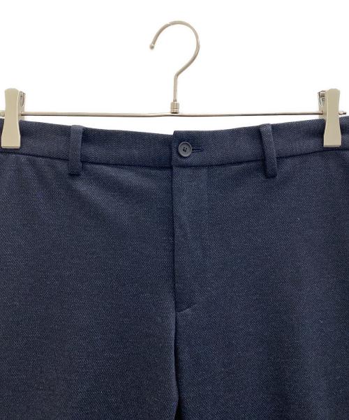 UNITED ARROWS（ユナイテッドアローズ）UNITED ARROWS (ユナイテッドアローズ) シャークスキン ジャージ UA COZY ウォッシャブル ストレッチ ネイビー サイズ:XLの古着・服飾アイテム