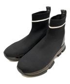 MICHAEL KORSマイケルコース）の古着「SKYLER BOOTIE」｜ブラック×ホワイト