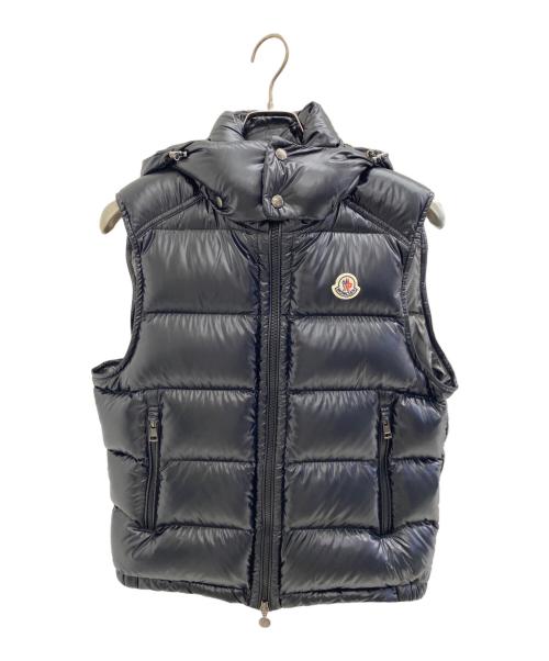 MONCLER（モンクレール）MONCLER (モンクレール) BORMES GILET（ボルム ジレ） ブラック サイズ:2（M）の古着・服飾アイテム