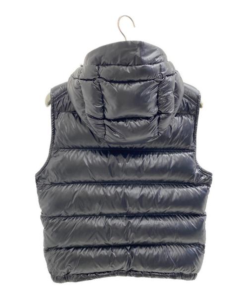 MONCLER（モンクレール）MONCLER (モンクレール) BORMES GILET（ボルム ジレ） ブラック サイズ:2（M）の古着・服飾アイテム