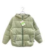 ROXYロキシー）の古着「ダウンジャケット」｜黄緑