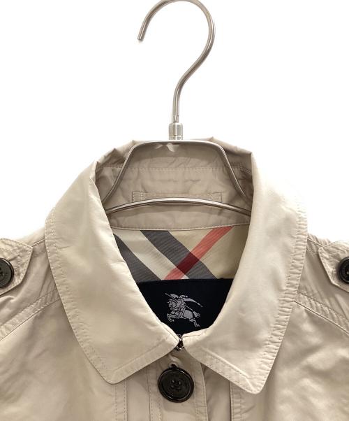 BURBERRY LONDON（バーバリーロンドン）BURBERRY LONDON (バーバリーロンドン) ヨークデザイン 撥水ステンカラーコート ベージュ サイズ:M (38)の古着・服飾アイテム