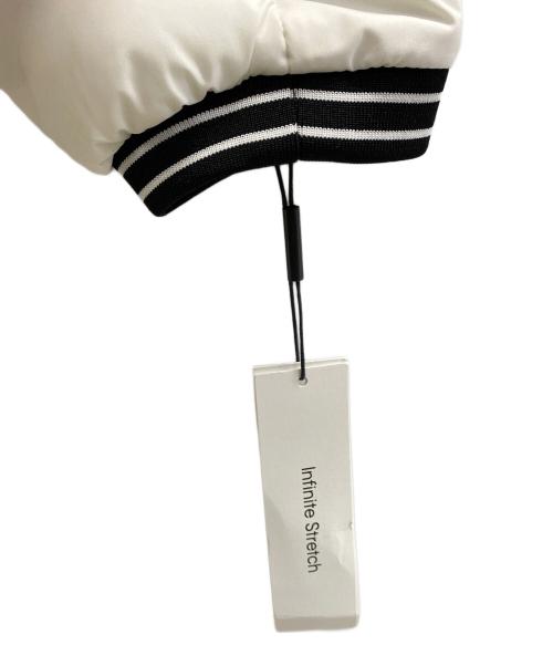 Calvin Klein（カルバンクライン）Calvin Klein (カルバンクライン) シェルパラインフード中綿ジャケット ホワイト サイズ:L 未使用品の古着・服飾アイテム