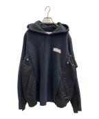 NIKE×sacaiナイキ×サカイ）の古着「2019's Lab U NRG Rh Hoodie」｜ブラック