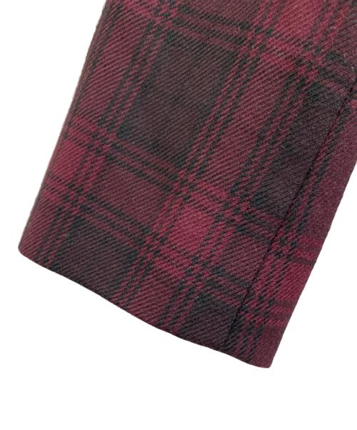 Christian Dior Sports（クリスチャン ディオールスポーツ）Christian Dior Sports (クリスチャン ディオールスポーツ) ダブルジャケット ブラック×レッド サイズ:Mの古着・服飾アイテム