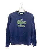 LACOSTEラコステ）の古着「スウェット」｜ネイビー