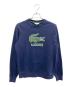 LACOSTE（ラコステ）の古着「スウェット」｜ネイビー